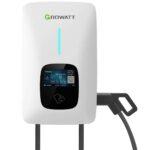 Growatt THOR 22AS-P Wallbox 3-phasig mit RFID-Karte, 5m Kabel