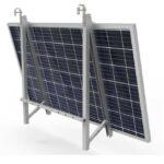 Hopergy verstellbare Balkonhalterung, Montageset mit Rundhaken für Balkongeländer