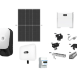 Vorteilspaket L: 10,56 kWp Set, Trina 440 Glas/Glas u. Huawei 10 KTL, 5 kW Speicher und K2 Montagesystem und Wallbox