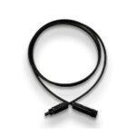 2m vorkonfektioniertes Solarkabel H1Z2Z2-K 4 mm² schwarz inkl. MC4 Stecker u. Buchse