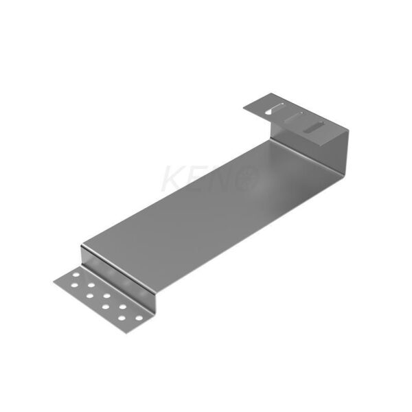 Edelstahlhalter für Biberschwanzziegel verlängert 409mm (K-44-W)