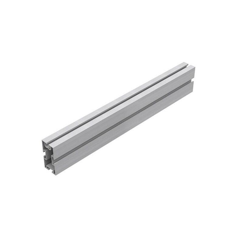 Aluminiumprofil 440 cm verstärkt mit T-Kanälen (K-25-4400-3T)