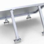 Hopergy Aufständerung / Fasssdenbefestigung für PV-Module - Winkel verstellbar