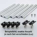 Montageset Trapezblech Solarmodule