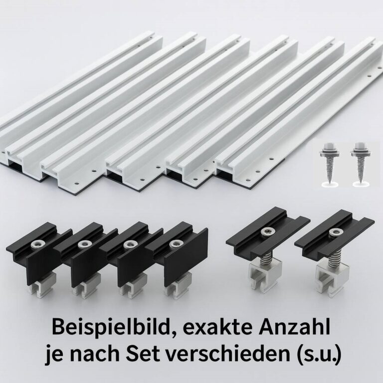 montageset pv trapezblech