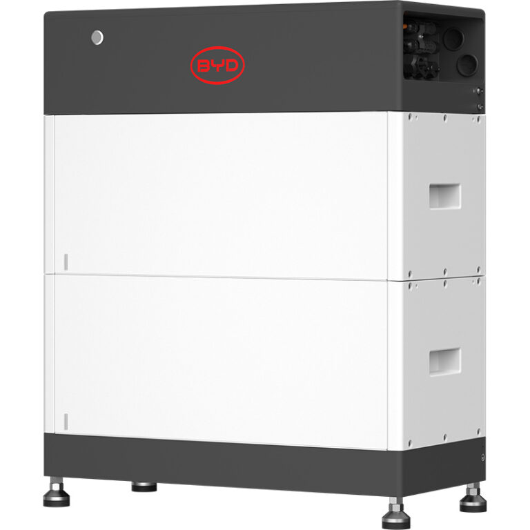 BYD HVS 5.1 kWh (HVS+)Hochvolt-Speicher bestehend aus zwei HVS+ Modulen und BDU, modular erweiterbar und kompatibel mit modernen Hybrid-Wechselrichtern.