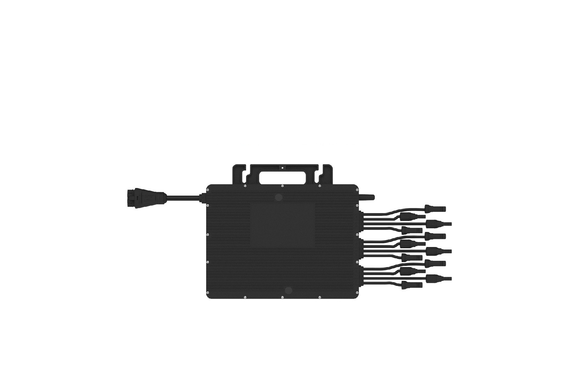 hmt2250 Hoymiles HMT-2250-6T Mikrowechselrichter für 6 Module Der Hoymiles HMT-2250-6T Mikrowechselrichter überzeugt durch 2250 W Leistung, 3 unabhängige MPPTs, IP67-Schutz und drahtlose Kommunikation. Ideal für Solarmodule von 300–505 W.