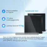 Sunshare Ray Solarmodul 285W Komplett Schwarz – optimiert für Aufständerung – Bild 3