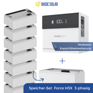 Pylontech Force H1X 3,68kw-5 kW Hybrid-Wechselrichter einphasig mit Speicher als All-in-One-Lösung